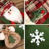 Doll Christmas Socks Santa Claus Christmas Decoration Gift Holder Candy Socks  Kids