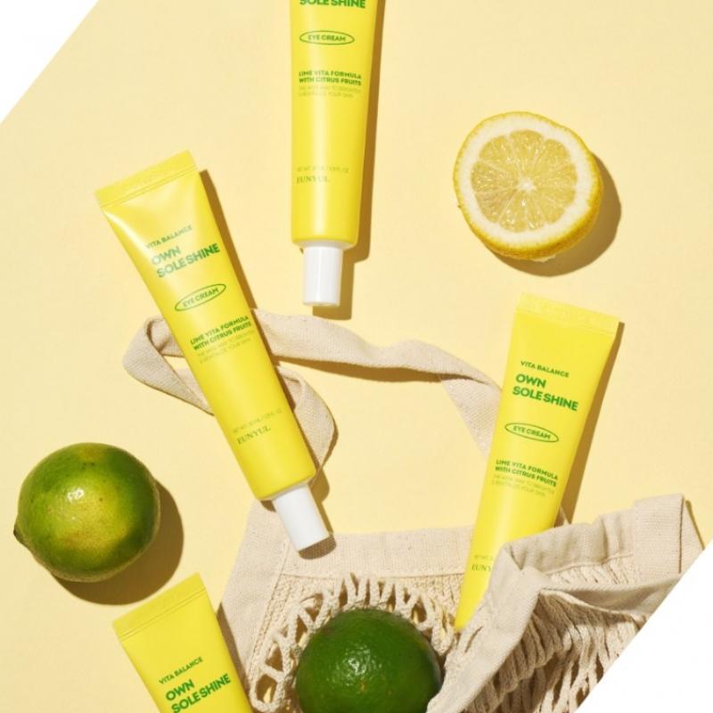 Eun Yul Vita Balance Owned Sol Shine Reincarnation Eye Cream 30ml 1pc  Anti Wrinkle Whitening