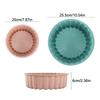 Sunflower Cake Pan 7.87/10.04 Inch Round Cake Baking Pan Nonstick Silicone Cake Molds For Anniversary Cheesecake Bread Mould
