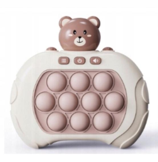 Pop It Electronic Game Popit Electric Arcade Game For Kids Teddy Bear