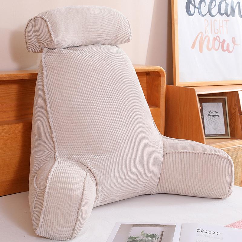 

Light Luxury Candy Solid Color Raised Waist with Bay Window Cushion Sofa Neck Protection Waist Protection Pregnant Woman Small 65 * 75CM