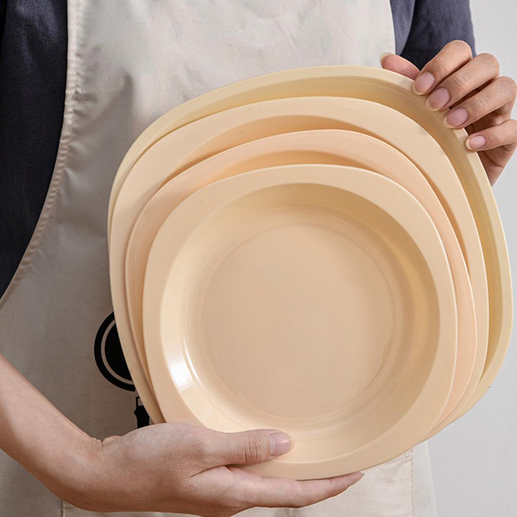 Outdoor Portable Tableware Set Plastic 48 Piece Camping Dinnerware Set for Picnic Traveling