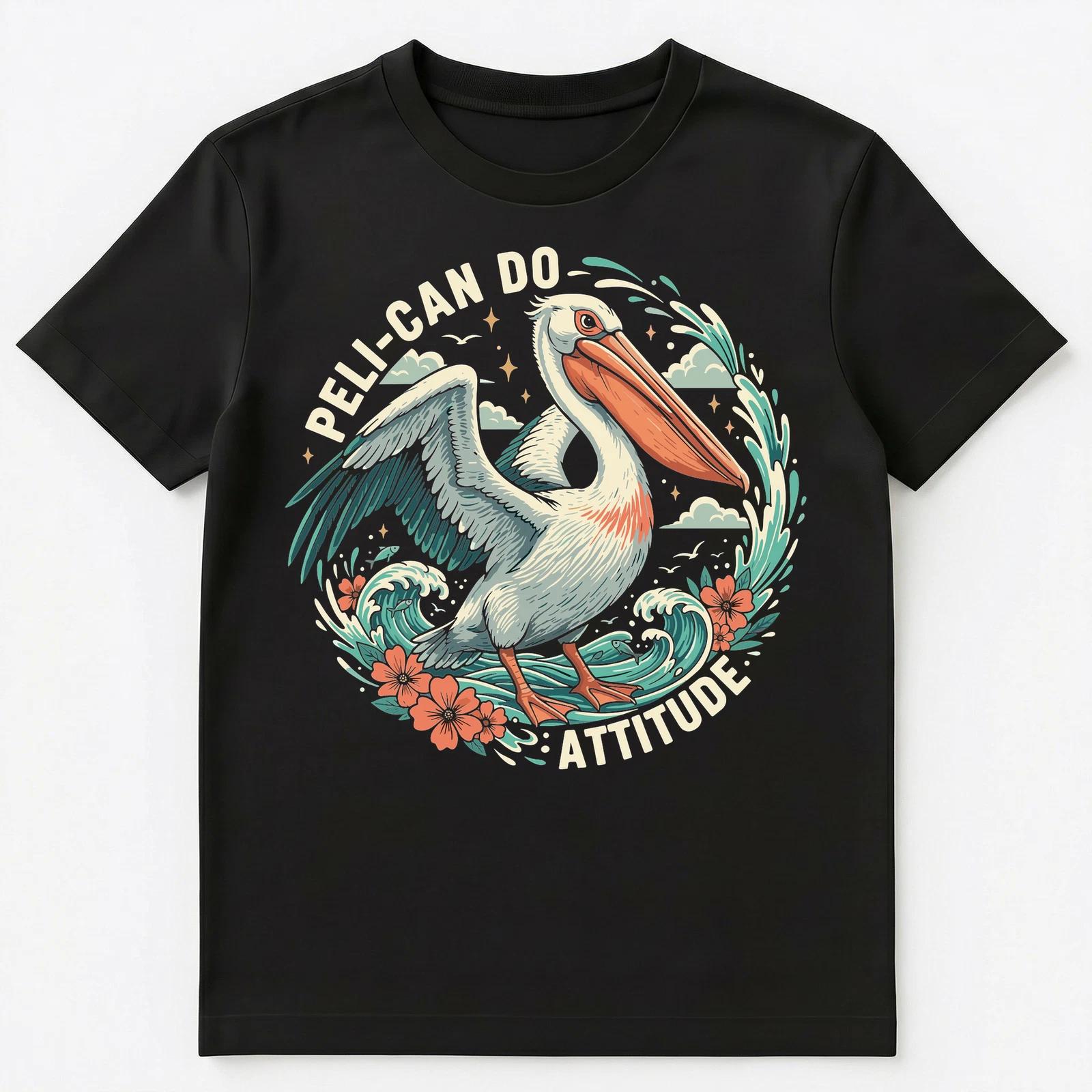 

Peli Can Do Attitude Motivational Design Unisex T-Shirt L