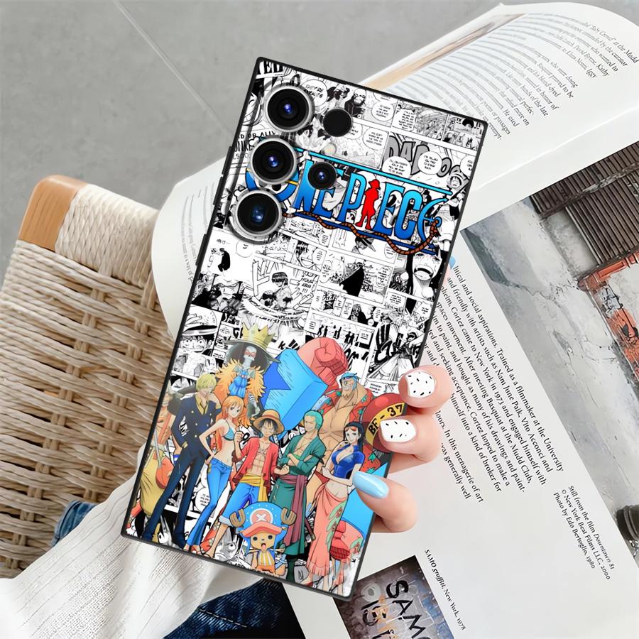 

Case for Samsung Galaxy S21 S22 S24+ S24 Plus S23 FE S9 S25+ S20 S25 Ultra Soft Back Phone Cover Anime Character Cool Galaxy S9
