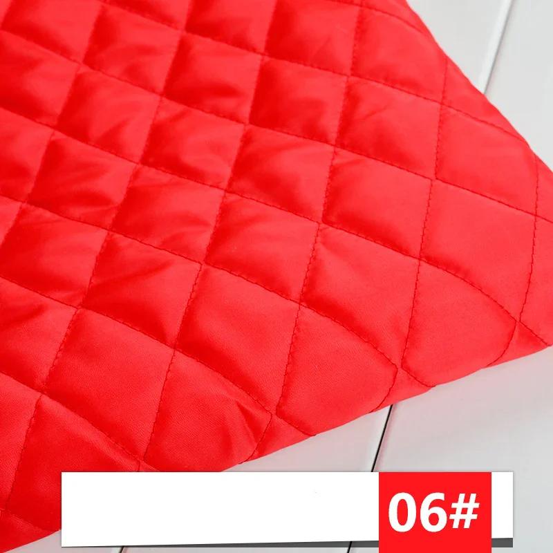 Meetee 100x150cm Verdikte Katoenen Stof voor Jas Gewatteerde Tussenvoering Voeringstof Katoen-gevulde Stoffen Jas Stoelkussen