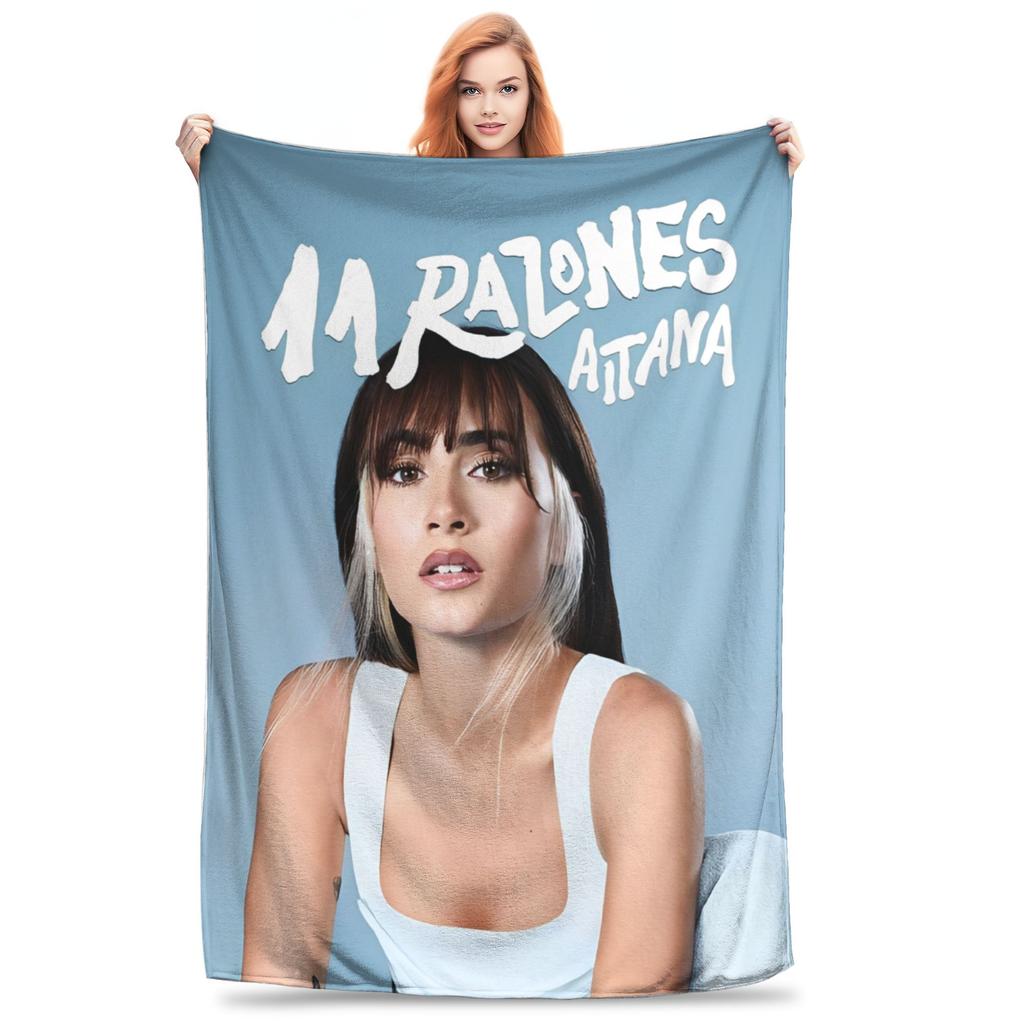 Aitanaed  Album  Blanket Cover Flannel Lightweight Thin Throw Blankets for Bedroom Sofa Bedroom Quilt