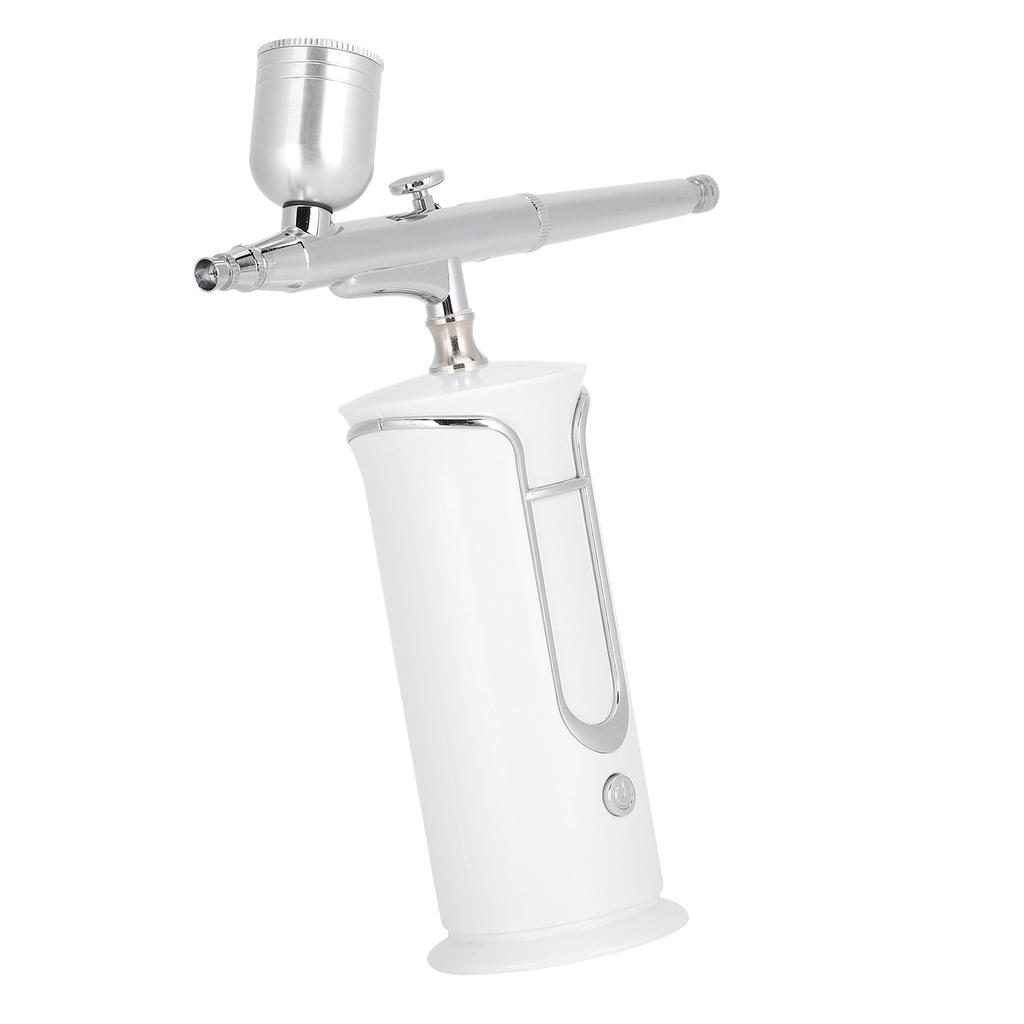 Portable Water Oxygen Sprayer Face Skin Moisturizing Handheld Oxygen Injection Machine White