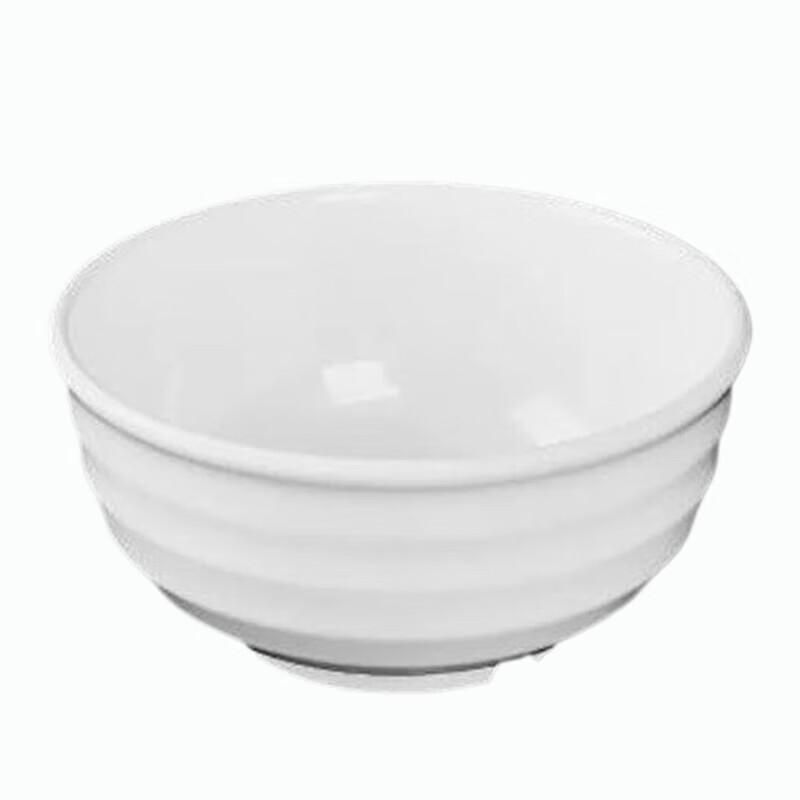 Homeglen A5 White Melamine Rice/Porridge Bowl (2-Pack)