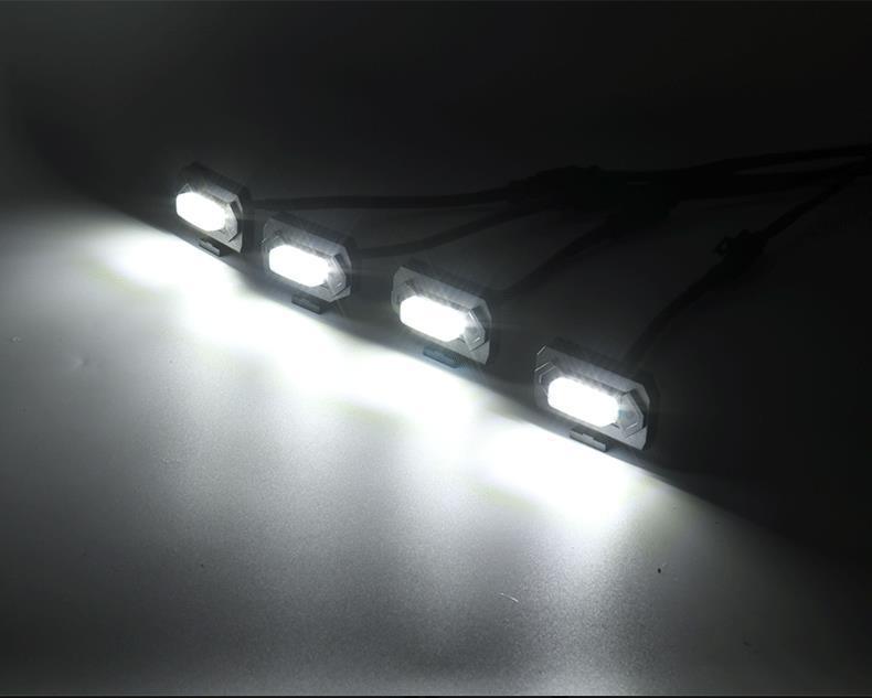 2020 Toyota Tacoma Off-road 6-Light Grille LED Yellow Lights