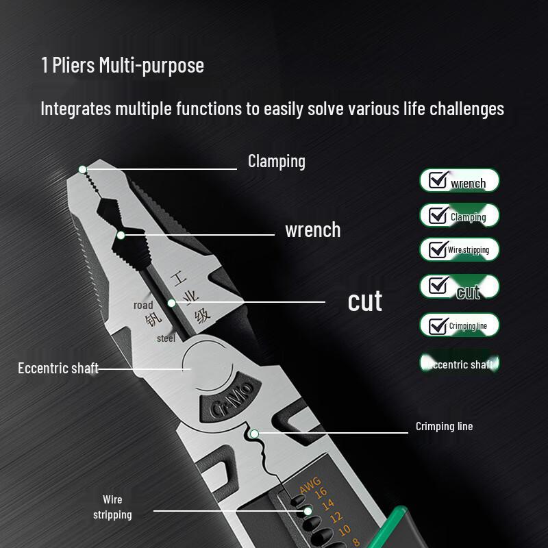 Songge 9-in-1 Multi-tool Wire Pliers