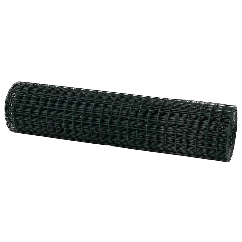 Euro Fence Green 1 X 10 M PVC Coated Iron