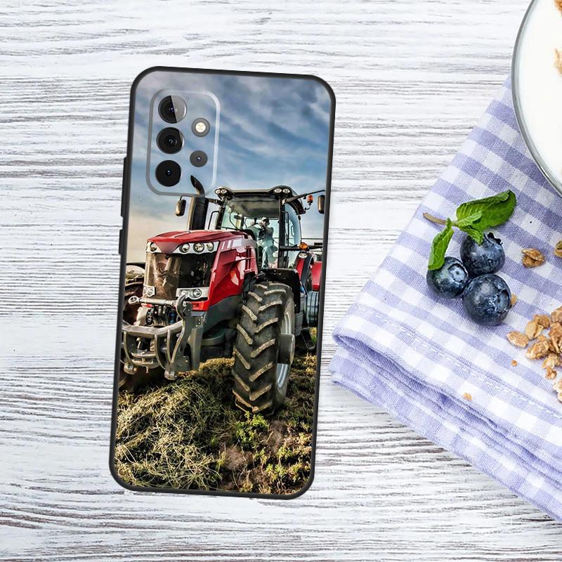Landbouwvoertuig Tractor Hoesje Voor Samsung Galaxy A13 A23 A33 A53 A52 A32 A12 A56 A36 A16 A54 A34 A14 A15 A35 A55 A17