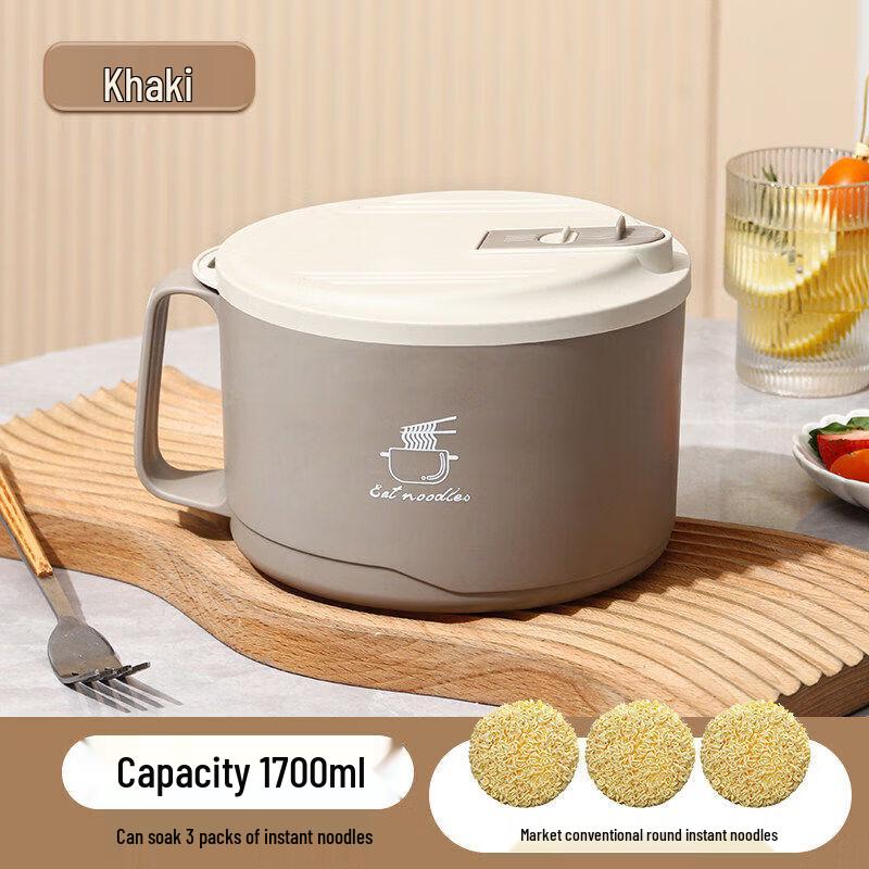 Qiwei 304 Stainless Steel Instant Noodle Bowl with Lid