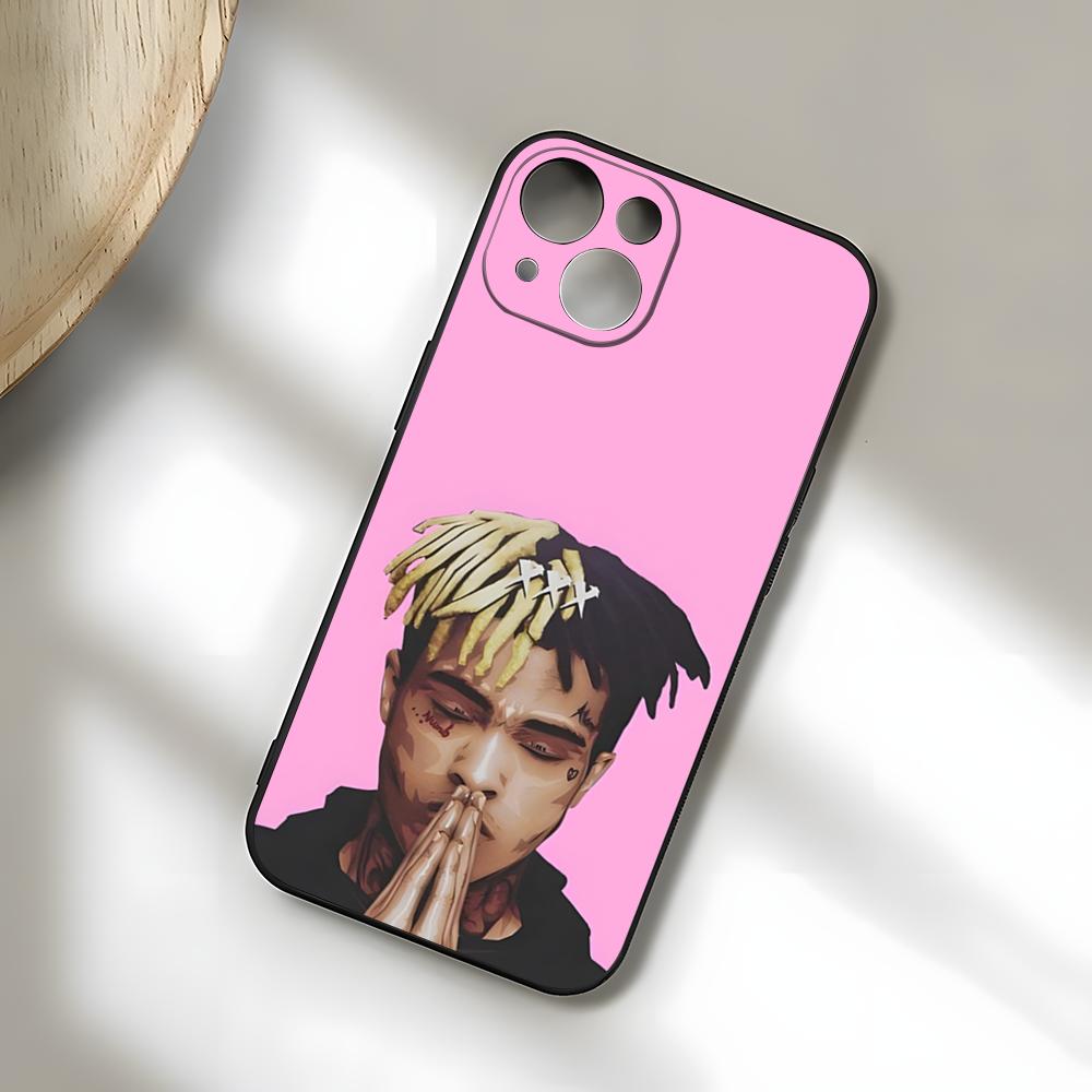 Rapper XXXTENTACION Phone Case For IPhone 17 Pro Max 15 Pro 16 14 Plus 12 13 Mini 11 Pro Shockproof Soft Cover