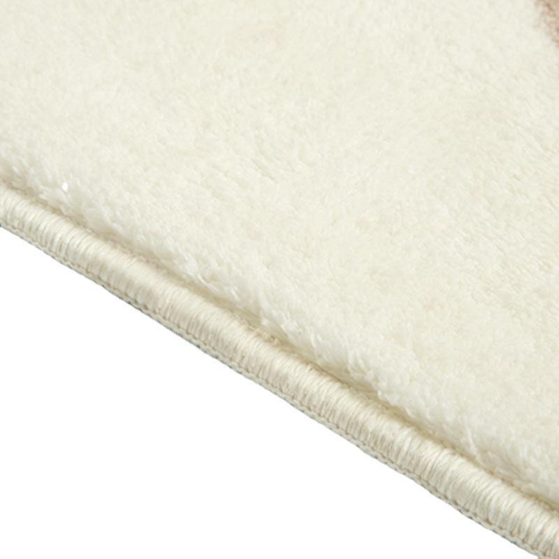 Winter Simple Home Round Living Room Cashmere Carpet Home Coffee Table Bedside Non-slip Floor Mat