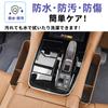 Glealcco Center Console Side Storage Box Custom Interior Part for the New 40 Series - Alphard/Vellfire (Brown)