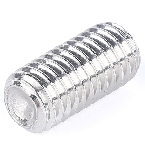 Pack of 20 M6 Hex Socket Set Screws, 304 Stainless Steel Enameled Set Screws (M6*10mm)