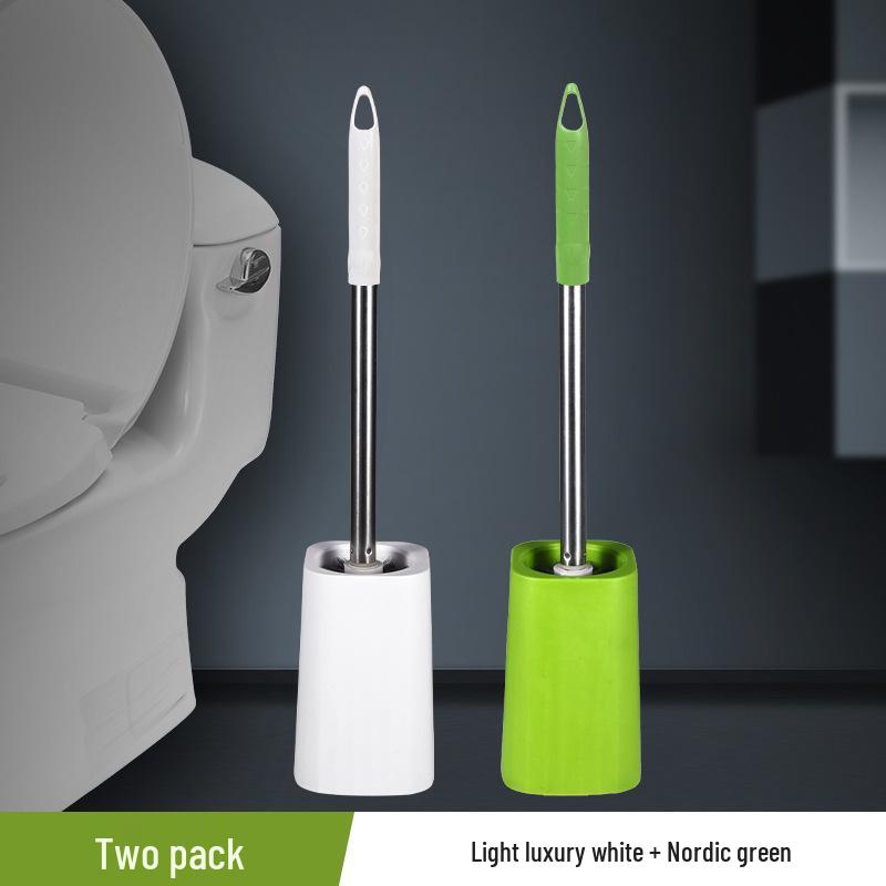 Haushalts-Toilettenbürsten-Set: Langer Griff & Basis für effiziente Reinigung ohne tote Winkel