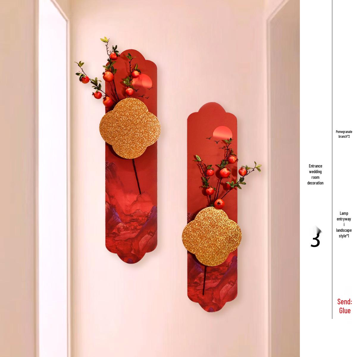 Свадебное сотовое украшение для стены для прихожей, лестницы и комнаты жениха