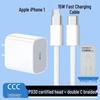 3C Certified Dual-Port PD20W Fast Charger for Apple 15 Mobile Phones