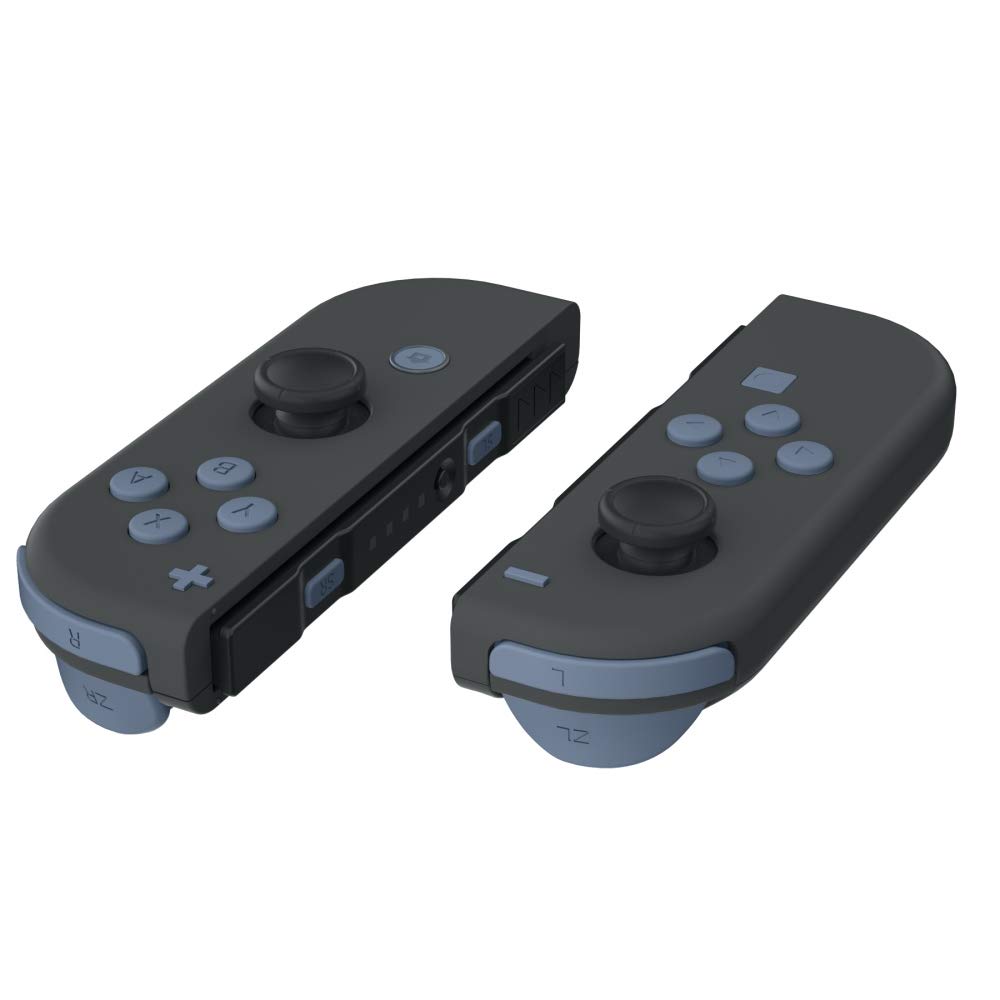 eXtremeRate Replacement Kit for Includes ABXY Home and Full Button Includes and replacement case not Joy-Con Switch, D-pad, SR, SL, L, R, ZR, ZL, +