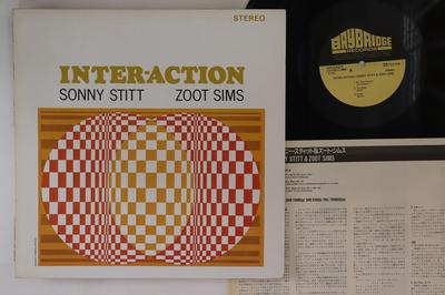LP Record SONNY STITT ZOOT SIMS  Interaction UPS2208 BAYBRIDGE 1983 Japan Jazz Used