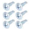 50PCS Round Head Drill Screw Non Slip Carbon Steel Galvanized Self Drilling Screws 4.2x16mm Washer