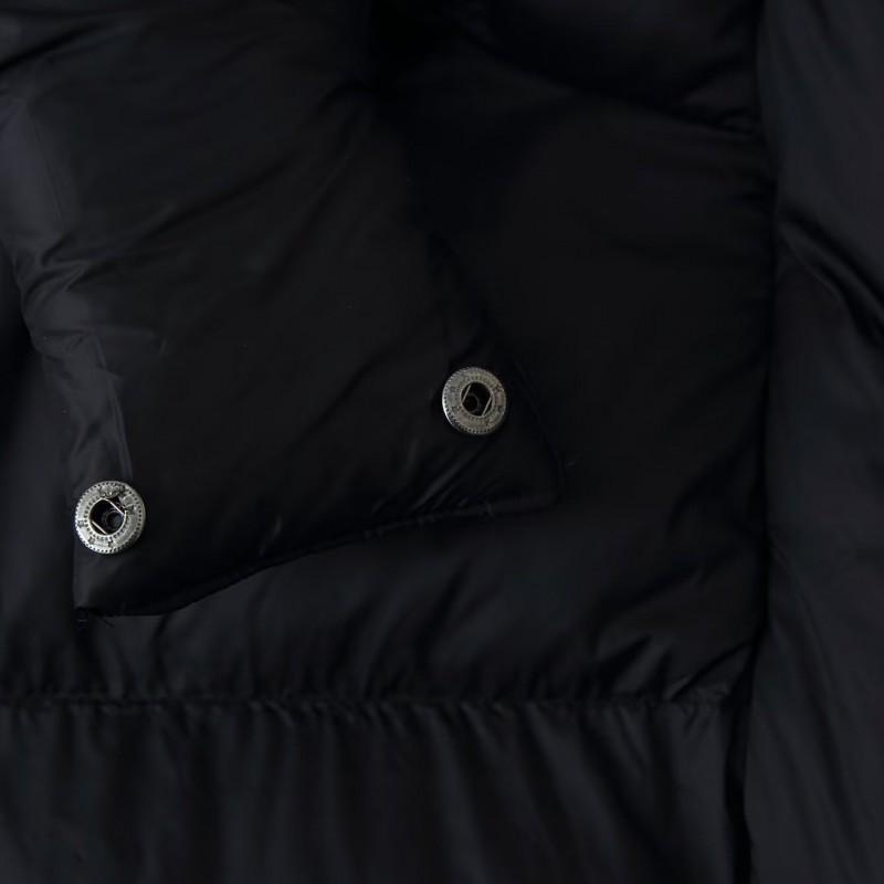 Womens Oversized Hooded Cotton Puffer Jacket Winter Warm Loose Fit Solid Color Parka