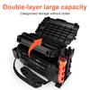 2 Tier Large Fishing Box Organizer 11 L Multi-function Lure Live Fish Bucket Thickening Storage Box Fishing Accessories Tackle B