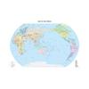 The World Map Prints Frameless Painting Poster Background Cloth Wall Living Room Children Background Murals
