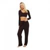 Womens/Ladies Ribbed Loungewear Set