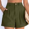 Summer Shorts For Women Casual High Waist Wide Leg Shorts