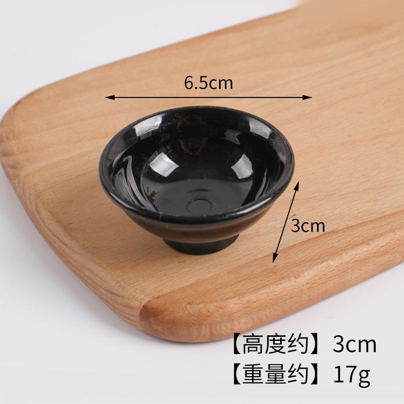 Mini Miniature Simulation Plate Small Bowl Tableware Diy Food Play Accessories Mini Container Play House Kitchen Toys
