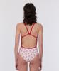 Lupeulupeu [Rosy Dot_Red] One-Piece Swimsuit