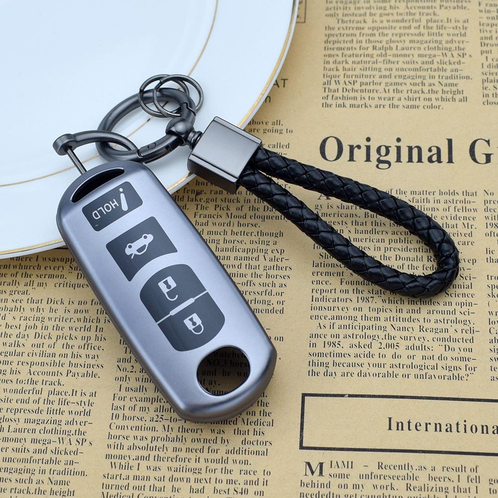 2/3/4 Buttons Tpu Car Key Cover For Mazda Cx-5 Cx-30 3 Axela 6 Atenza Cx-3 Cx-7 Cx-9 2 Demio - Car Key Case Key Chain
