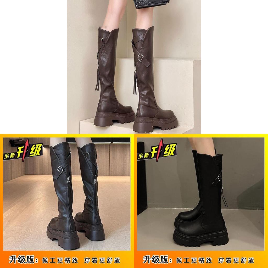 Martin Boots For Women With Waterproof Platform Sole For Fall Winter Comfort