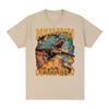 Bombardiro Crocodilo Funny Crocodile Plane Bomber Meme Graphic T-shirt Men's Women Clothing Casual Cotton Short Sleeve T Shirts