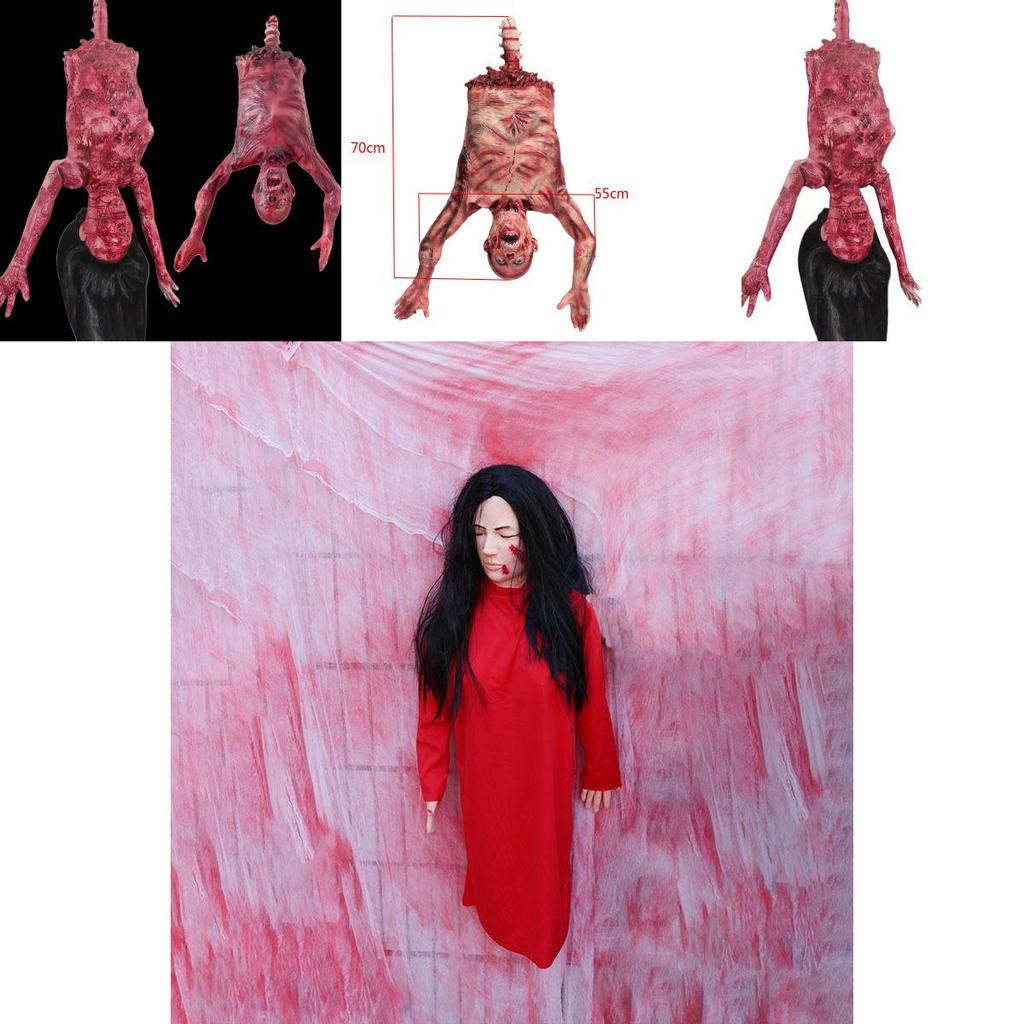 Halloween Horror Scary Body Hanging Decoration For Haunted House And Party Venue