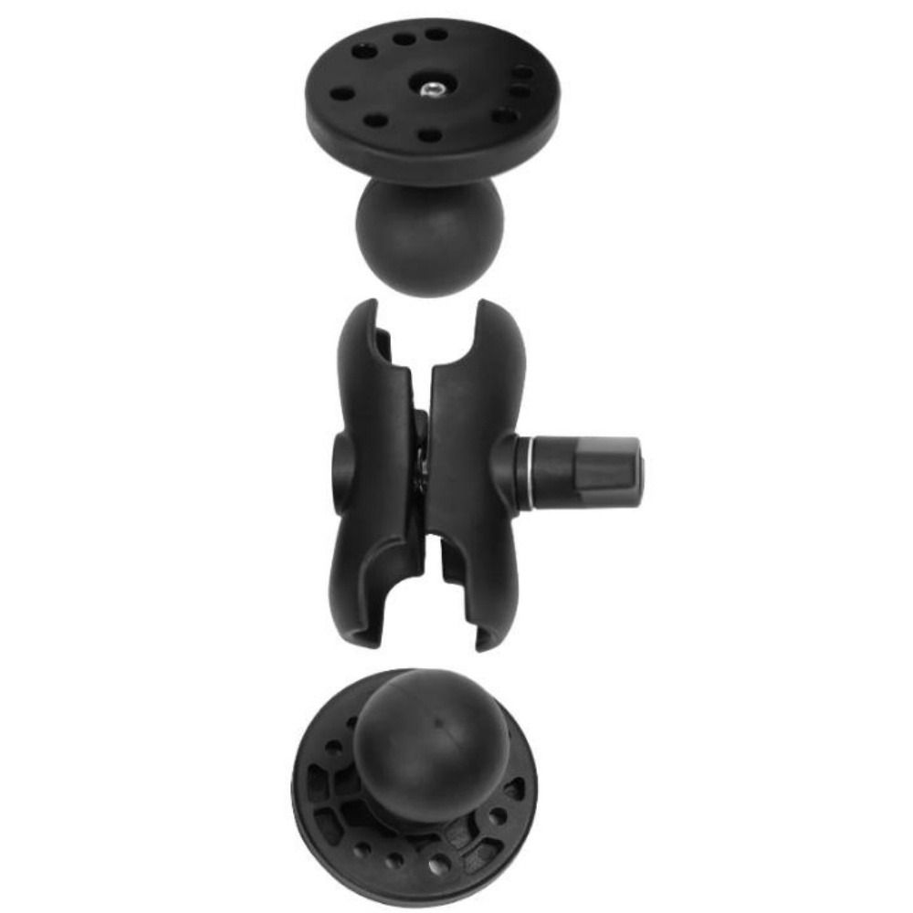 Black Fish Finder Mount Nylon Boat Rotating Bracket New Universal Kayak Holder  Plate Accessories