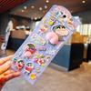 2pcs Genuine Crayon Shin 3d Silicone Pp Sticker Kawaii Decompression Handbook Sticker Diy Mobile Phone Case Decoration Sticker