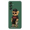 For Samsung Galaxy A16 5G/4G Case Cool Bear Pattern Printing Straight Edge TPU Phone Back Cover