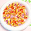 Beads DIY Material Striped Contrast Color Sweet Color Smooth Bracelet Necklace Artifact Material
