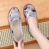 Processing custom ****** and autumn old ******* cloth shoes women's single shoes breathable flat-soled embroidered shoes s**t-soled one-pedal m