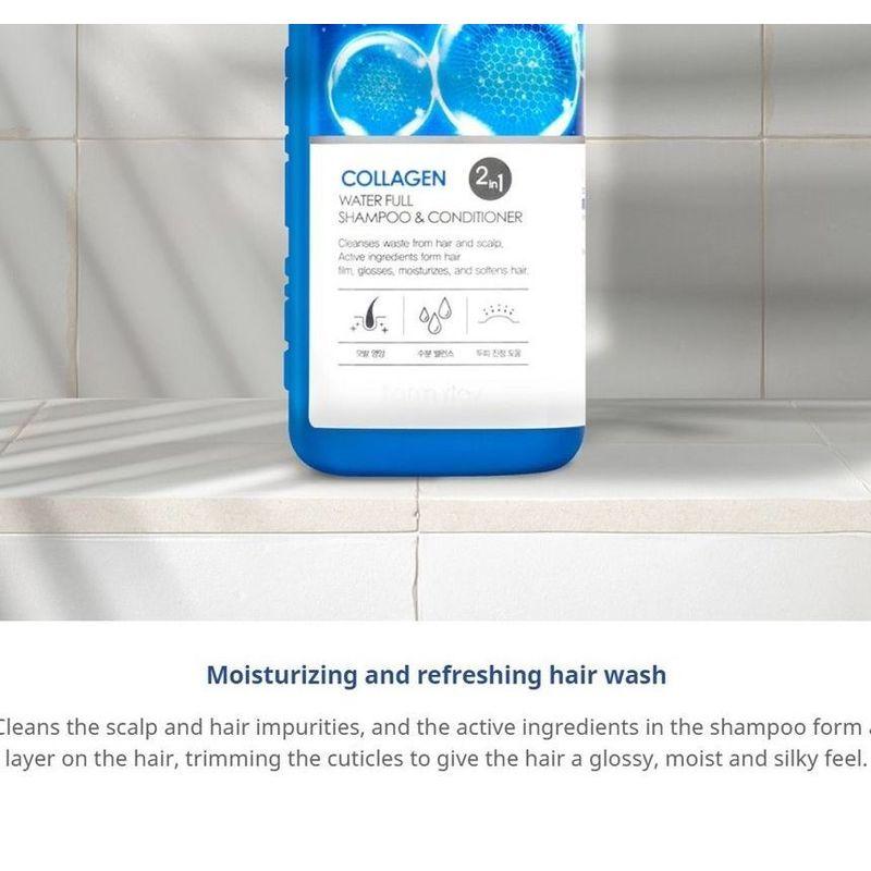 Farmstay Collagen Water Full Shampoo & Conditioner