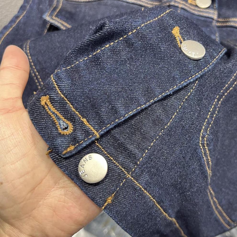 Retro Denim Shirt Vest for Women - 2023 Spring/Summer Petite Korean Style Trendy Layering Top