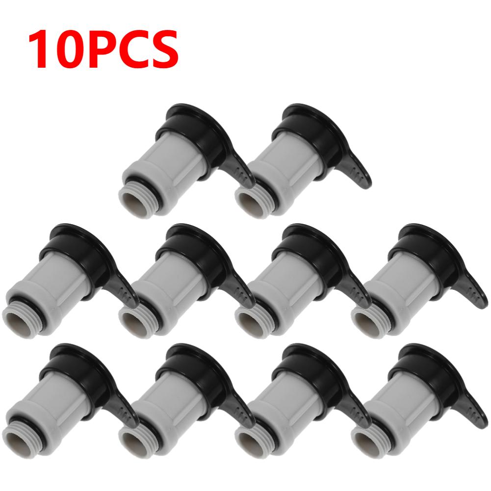 1-10PCS 12363 12373 Air Jet Valve & Air Jet Valve Cap Fit For Intex Above Ground Pool Inlet Compatible With 26165EH 26167EH