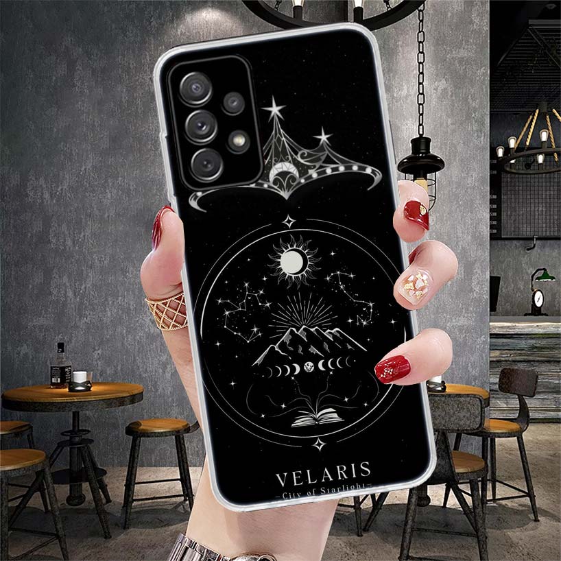 A Court of Mist Fury Sarah J Maas Soft Phone Case For Samsung Galaxy S22 S23 S24 S25 Edge S26 Ultra S20 FE S21 Plus + Fundas Coq