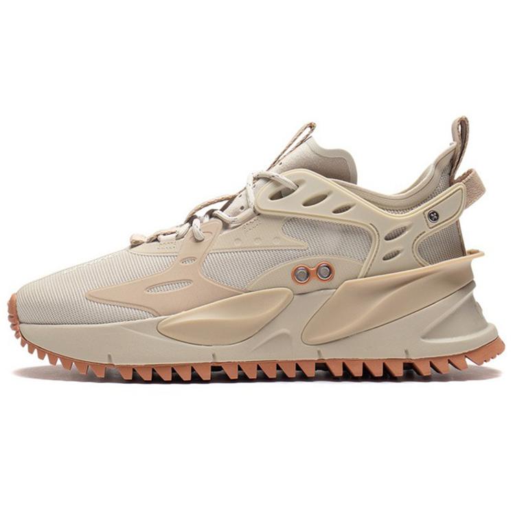 Li Ning CF Trendy Low top Sports Casual Shoes Men's Taupe AGLS033-2