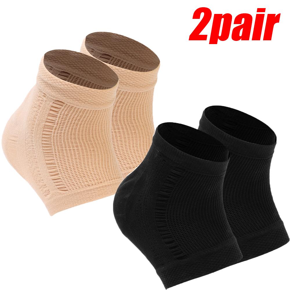 Silicone Heel Protector Mesh Gel Half Short Socks Feet Care Repair Cushion Pads Moisturizing Anti-wear Foot Cover Tools