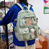 Kawaii Esztétikus női hátizsák iskolatáska tini lányoknak japán koreai hátizsák diákkönyves táskák aranyos iskolai hátizsák Mochila